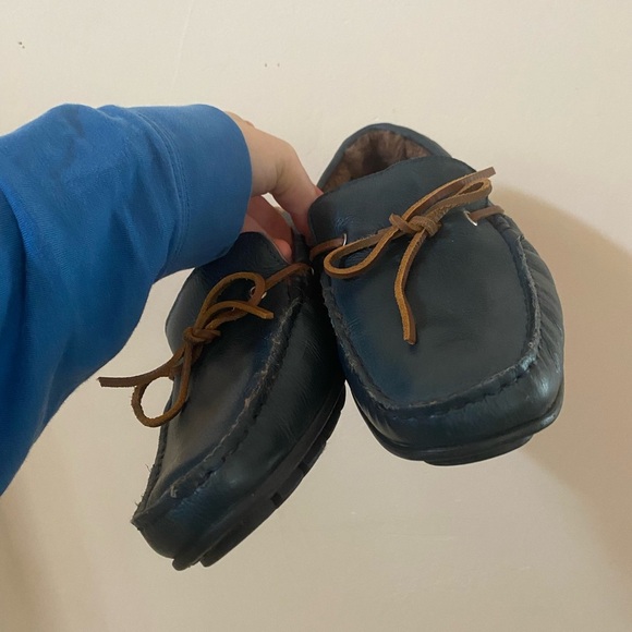 MARC JOSEPH NEW YORK ROCKEFELLER GENUINE SHEARLING  LINED DRIVING SHOE SIZE 7 - Picture 7 of 12